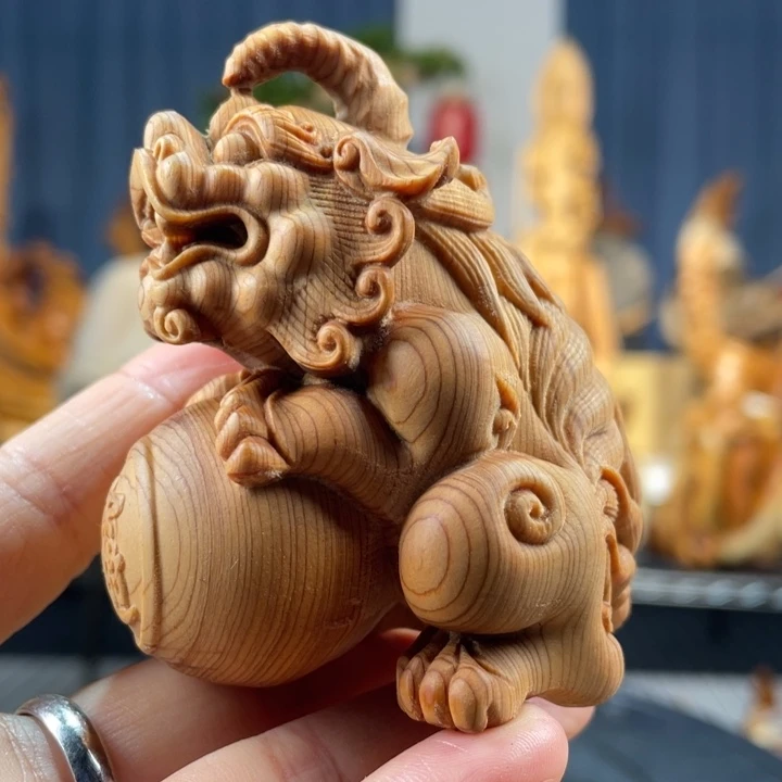 柏木（崖柏）手把件