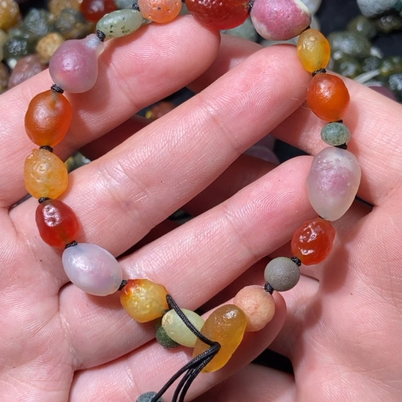 【闪购商品】玛瑙/玉髓项圈合金李*追