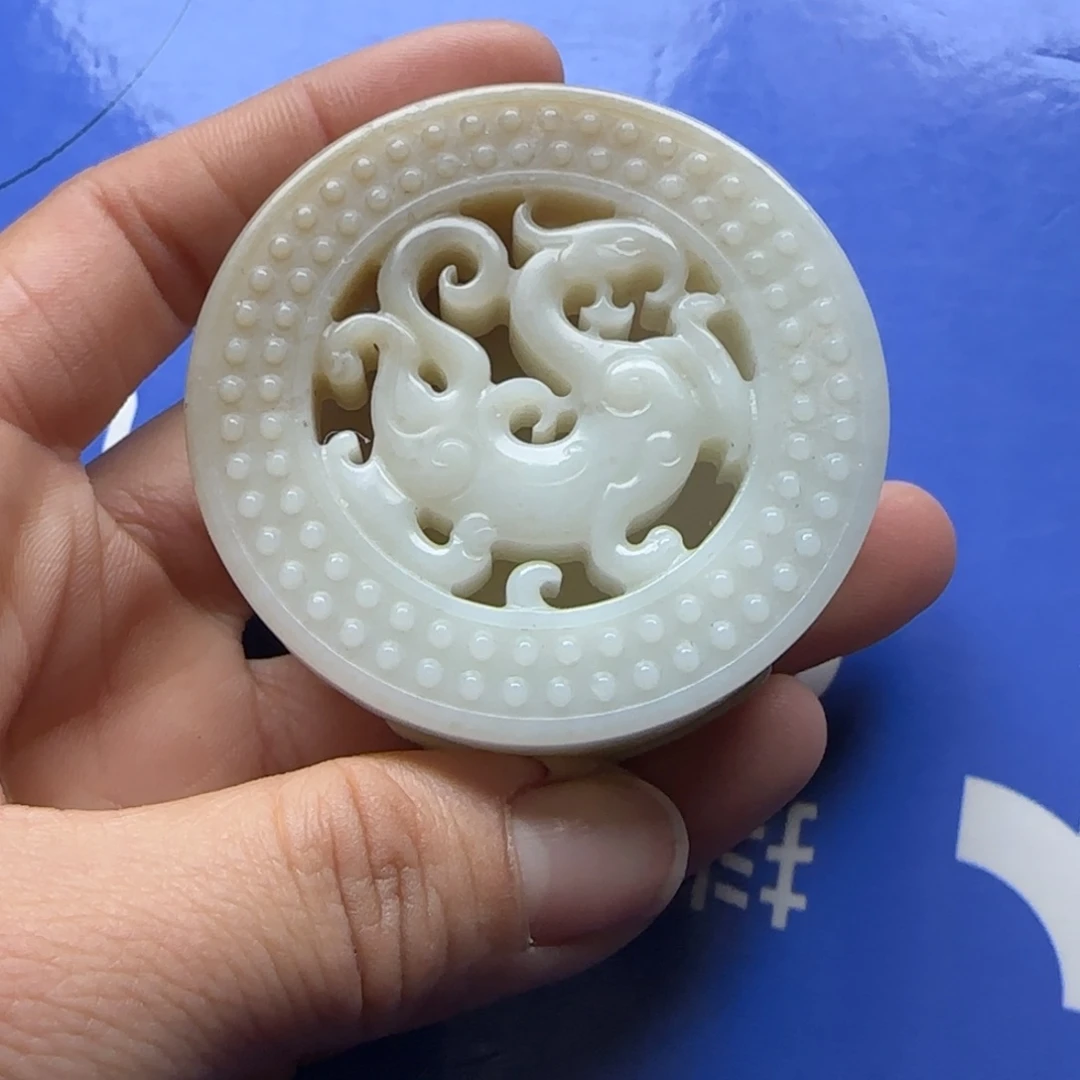 和田玉把件未镶嵌