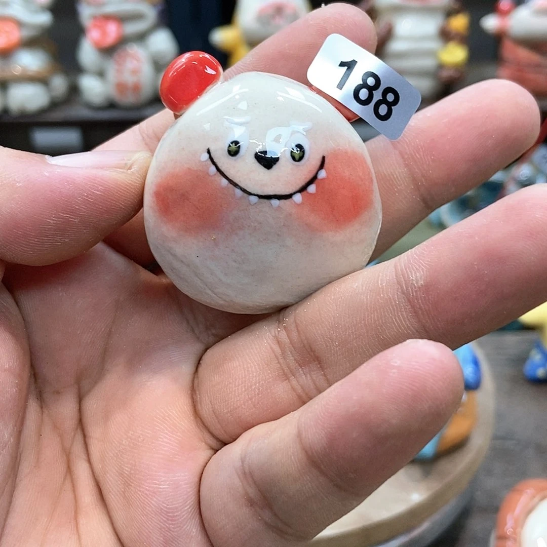 摆件直播间手工陶瓷摆件188