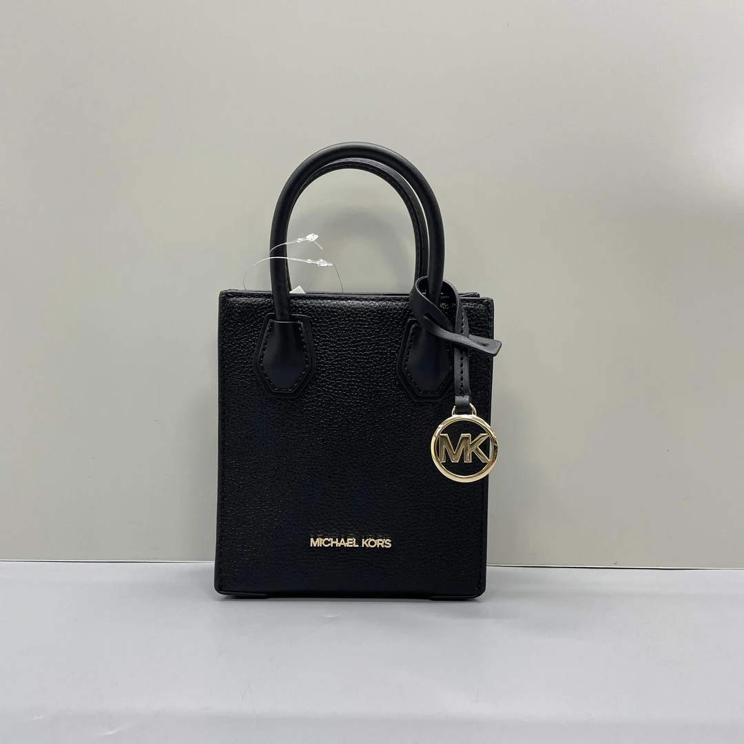 99新 MICHAELKORS/迈克高仕 小林/黑色手提琴谱15*17*6cmB022301