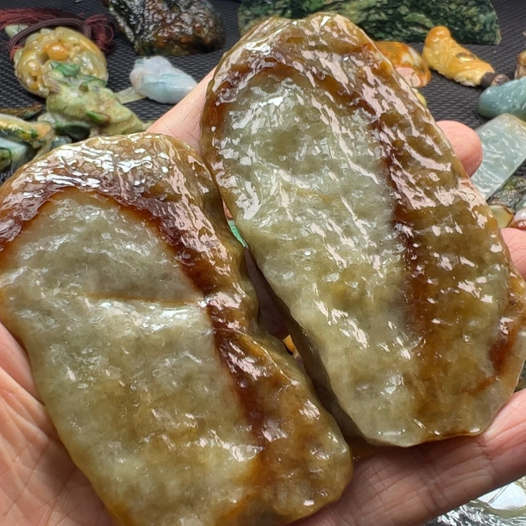 翡翠裸石缅甸翡翠