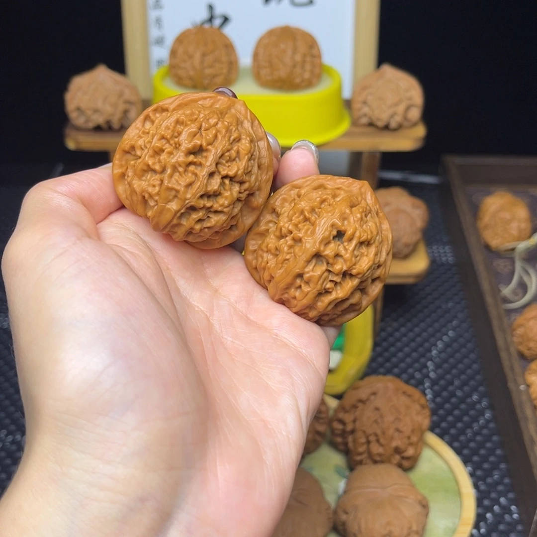 吊坠文玩核桃凤凰台42打底