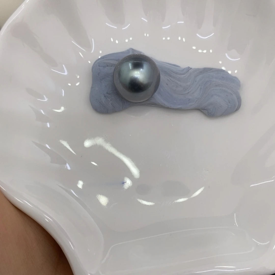 海水珍珠裸珠蓝**?大溪地裸珠12.3m小小