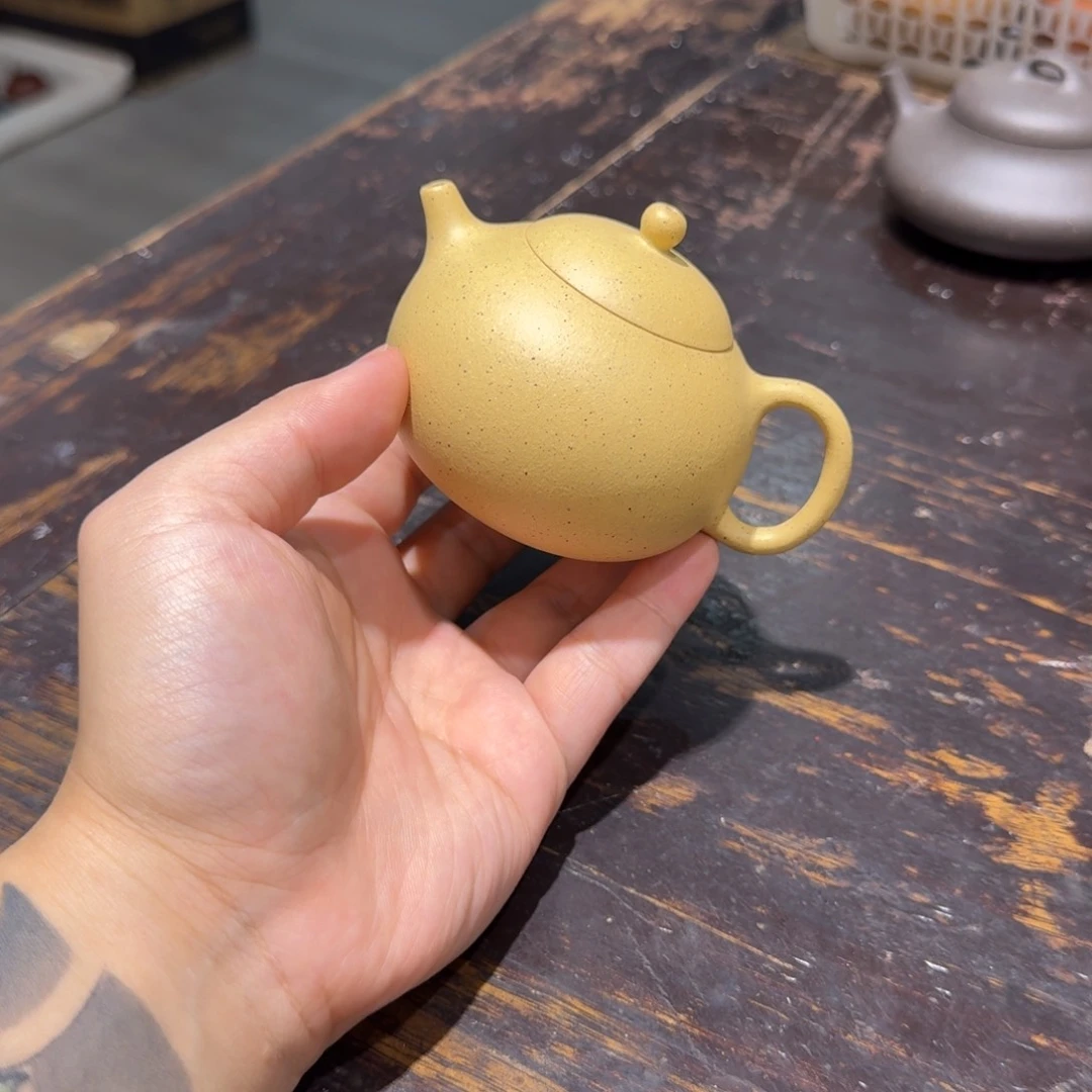 茶壶紫砂四号井本绿