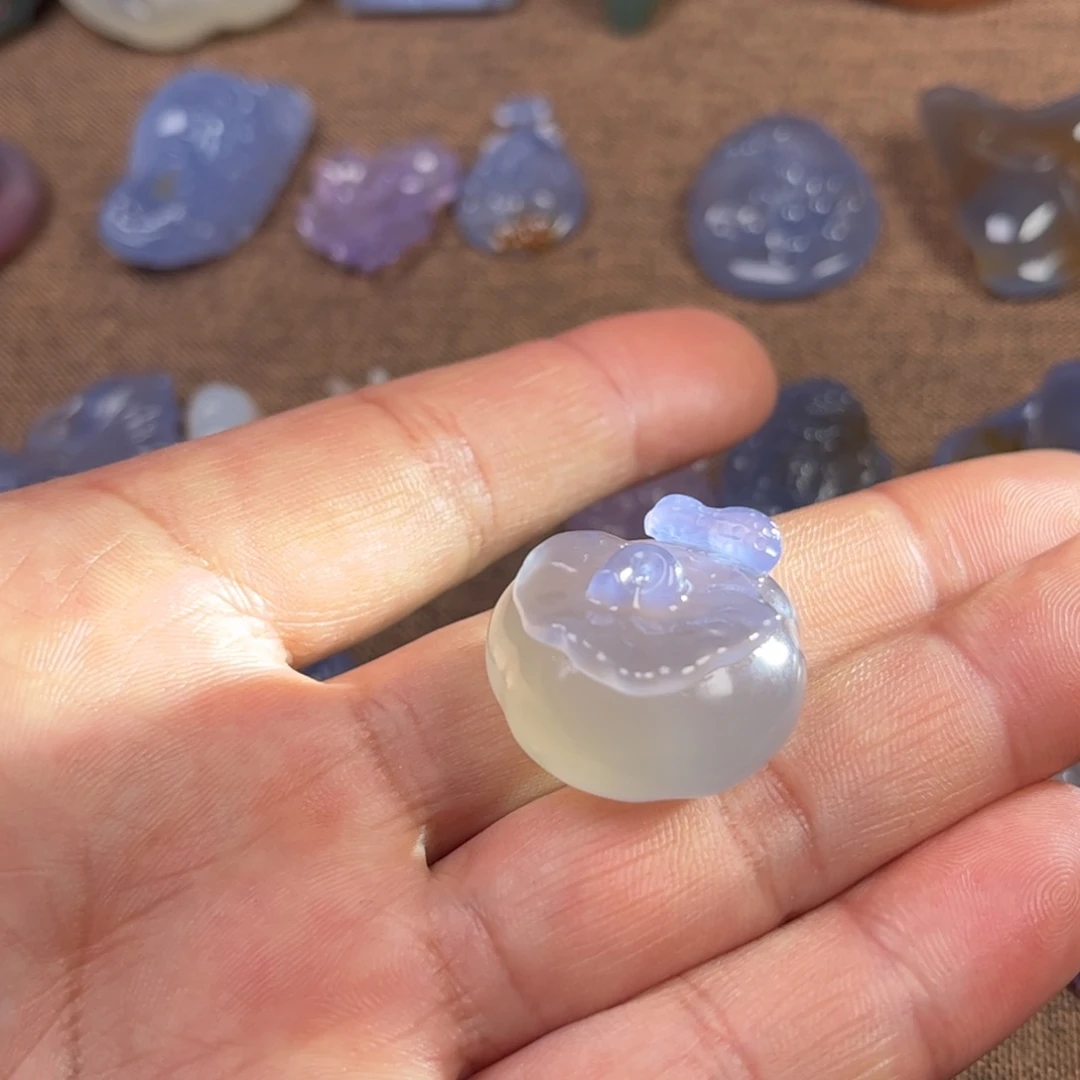 玛瑙/玉髓未镶嵌颈饰一生一世好事发生