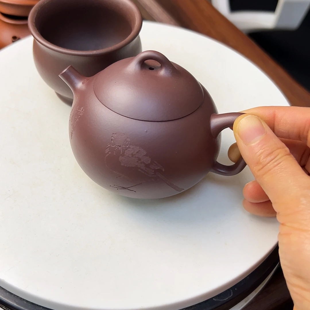茶壶紫泥紫砂壶等传统
