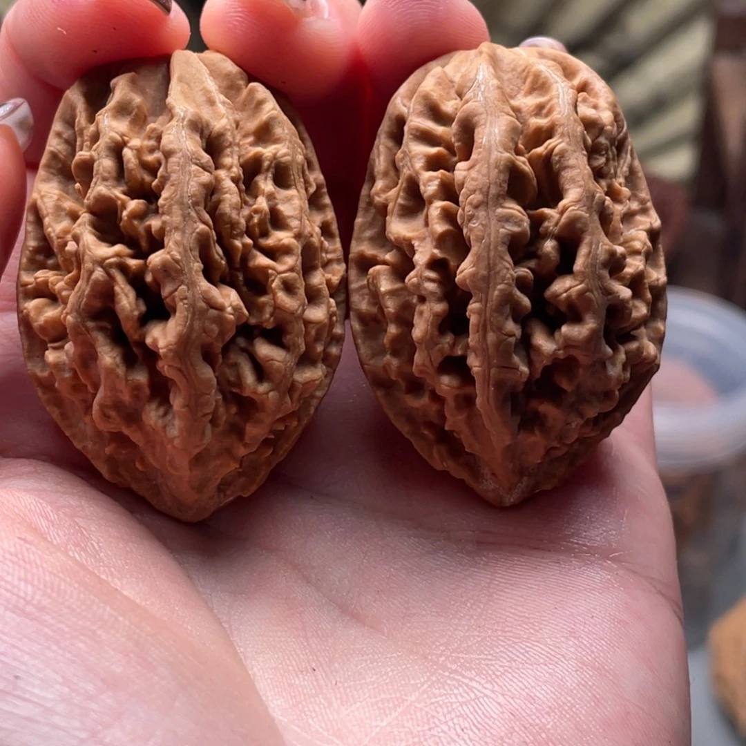 文玩核桃把件楸刀鱼144