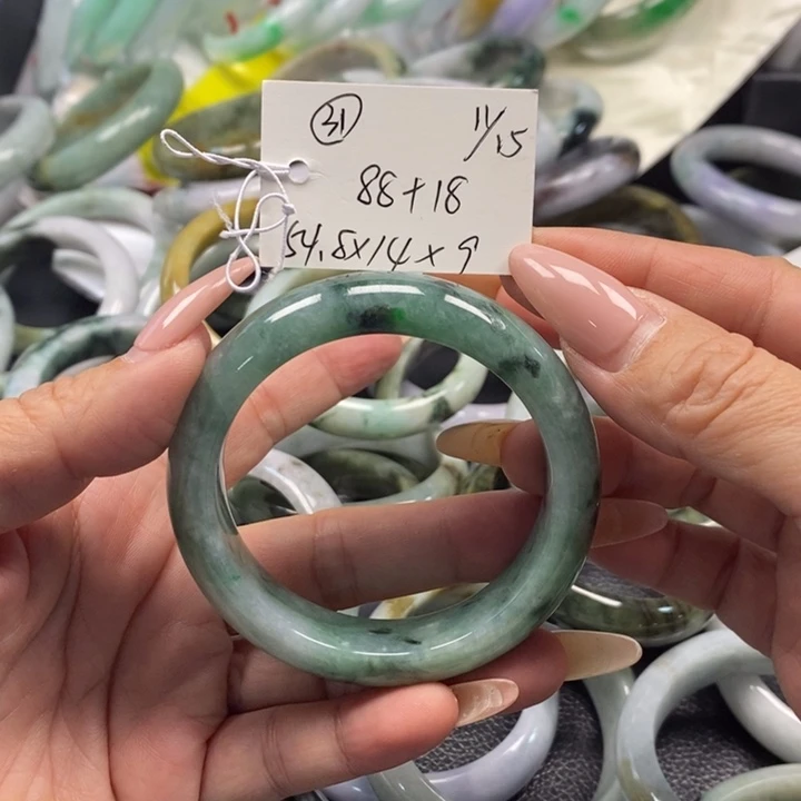 未镶嵌手镯翡翠天然A货翡翠