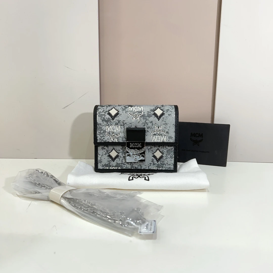 95新 MCM mcm迷你斜挎包腰包 cj5283