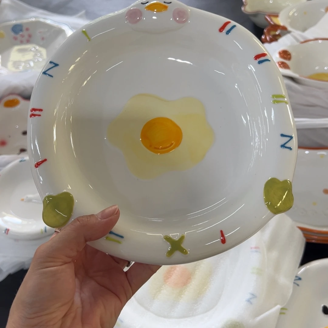 摆件高端陶瓷釉下彩正品！