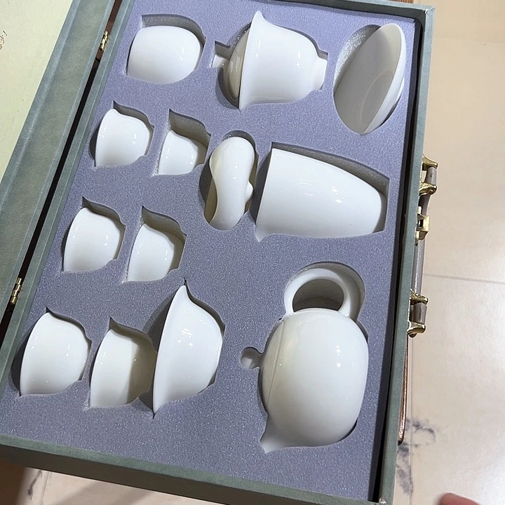 德化白瓷礼盒套装