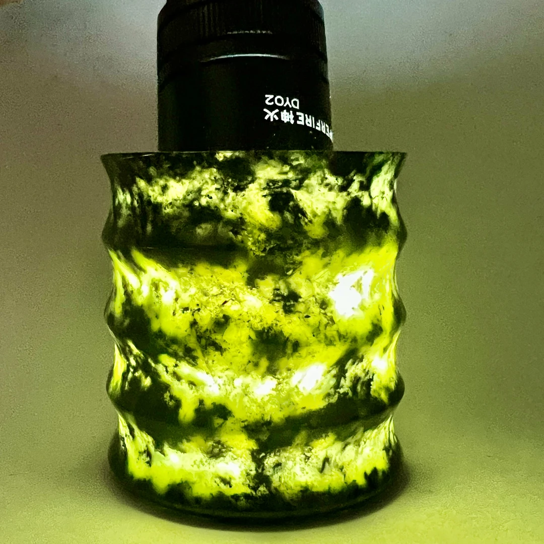 西藏藏石药王石 竹节杯 喝茶喝水