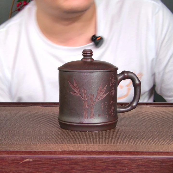 茶杯紫砂高货放漏