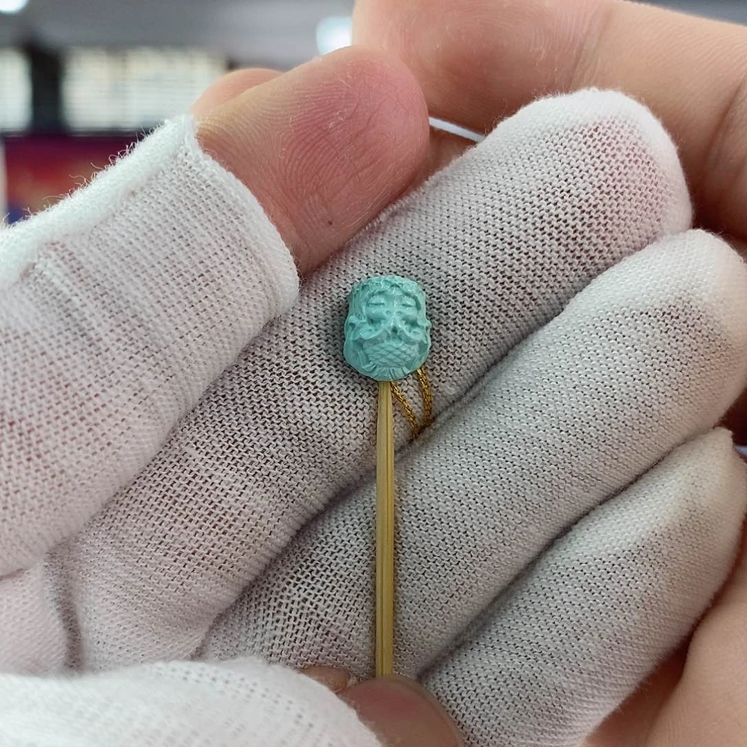 绿松石珠宝奇石未镶嵌