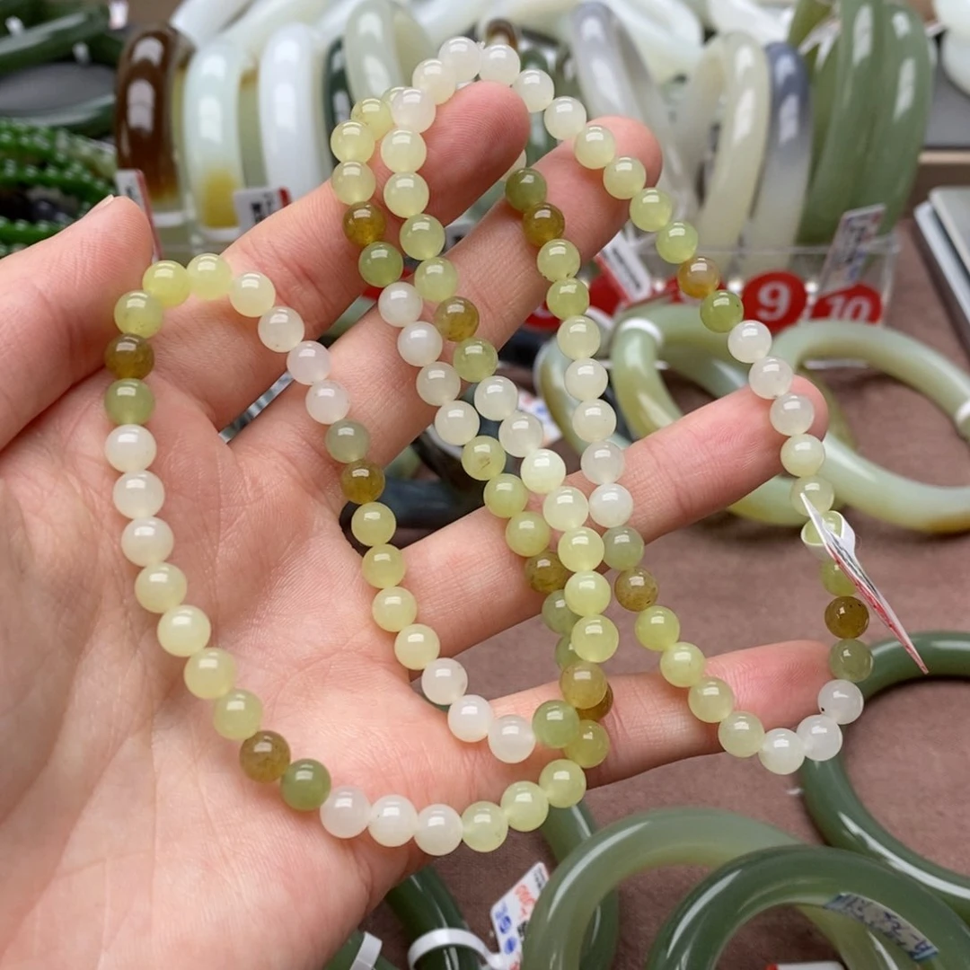 和田玉手链未镶嵌