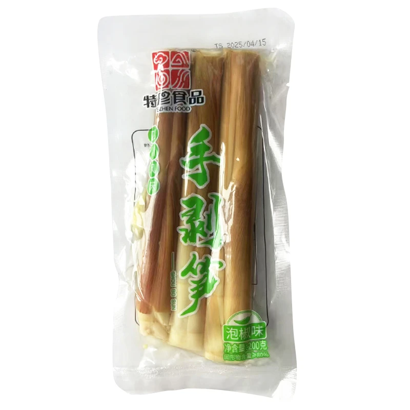 特珍手剥笋开袋即食泡椒脆笋网红解馋