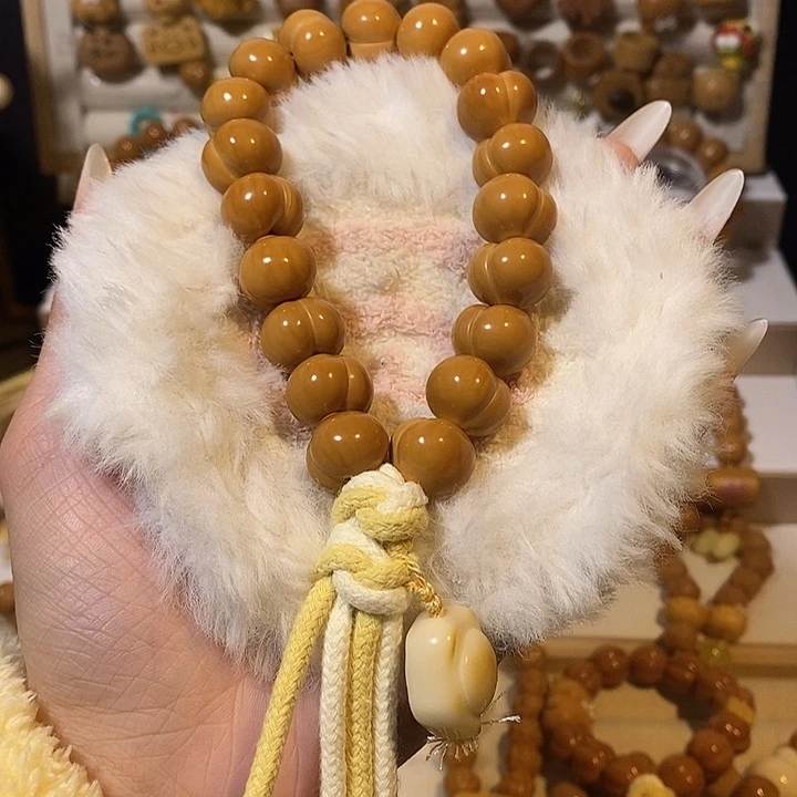 猴头核桃手串屁桃全品16手工设计款