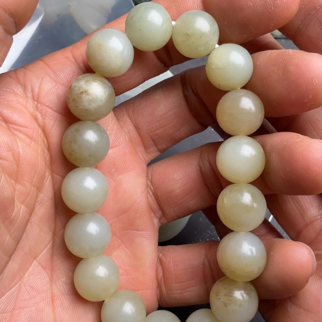 和田玉手链未镶嵌