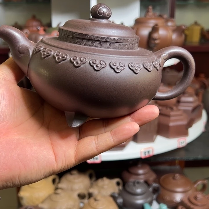 紫砂茶壶原矿如意
