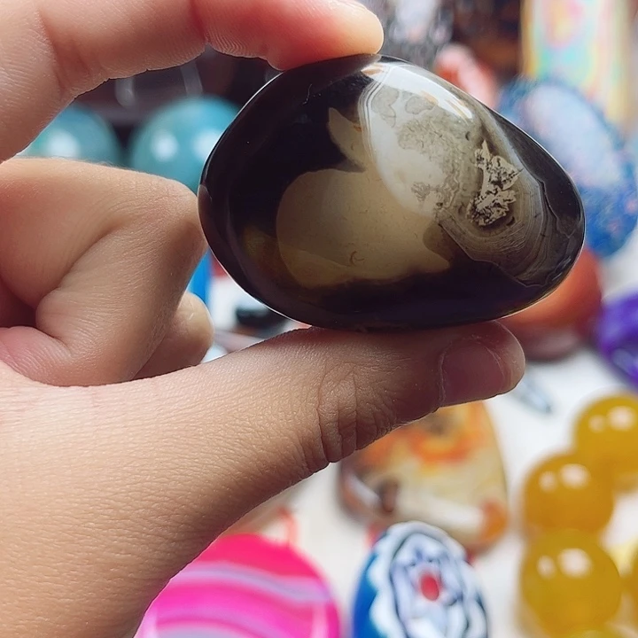 玛瑙/玉髓未镶嵌耳环