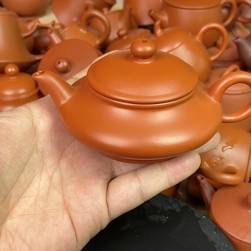 【闪购商品】茶壶朱泥110cc