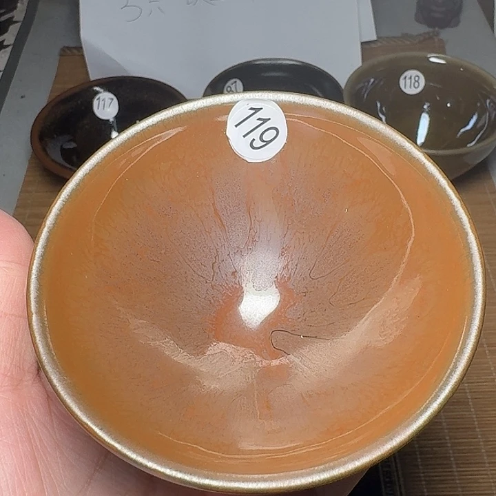茶盏119 坚记茶盏摆件