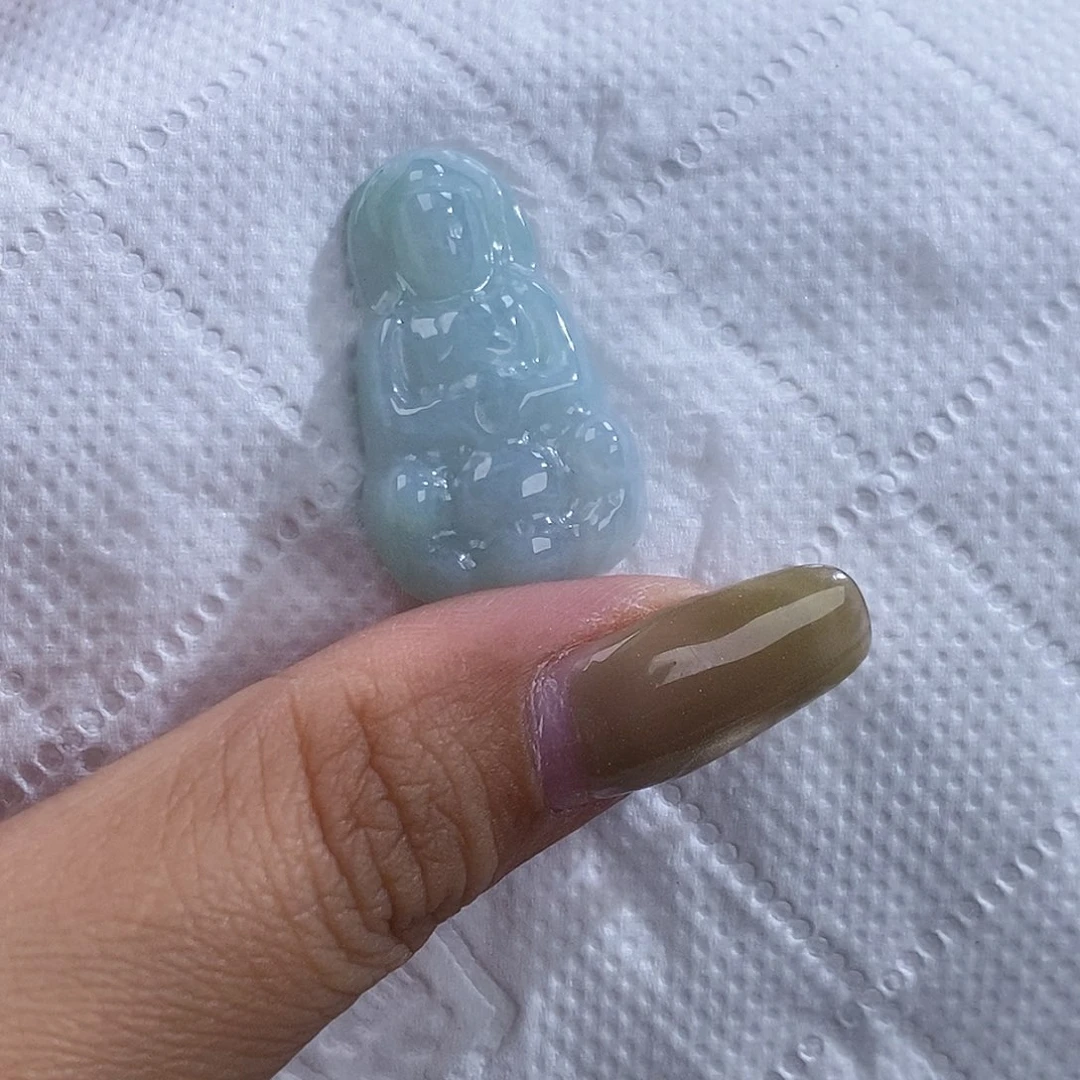 翡翠未镶嵌颈饰7131