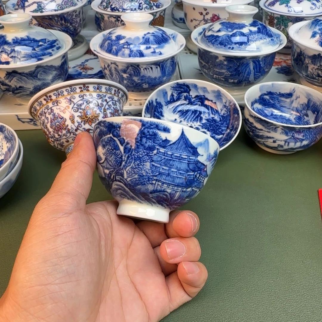 陶纯手工纯手绘茶具264