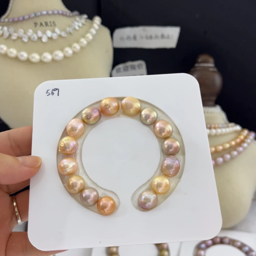 淡水珍珠手绳银S925镶嵌