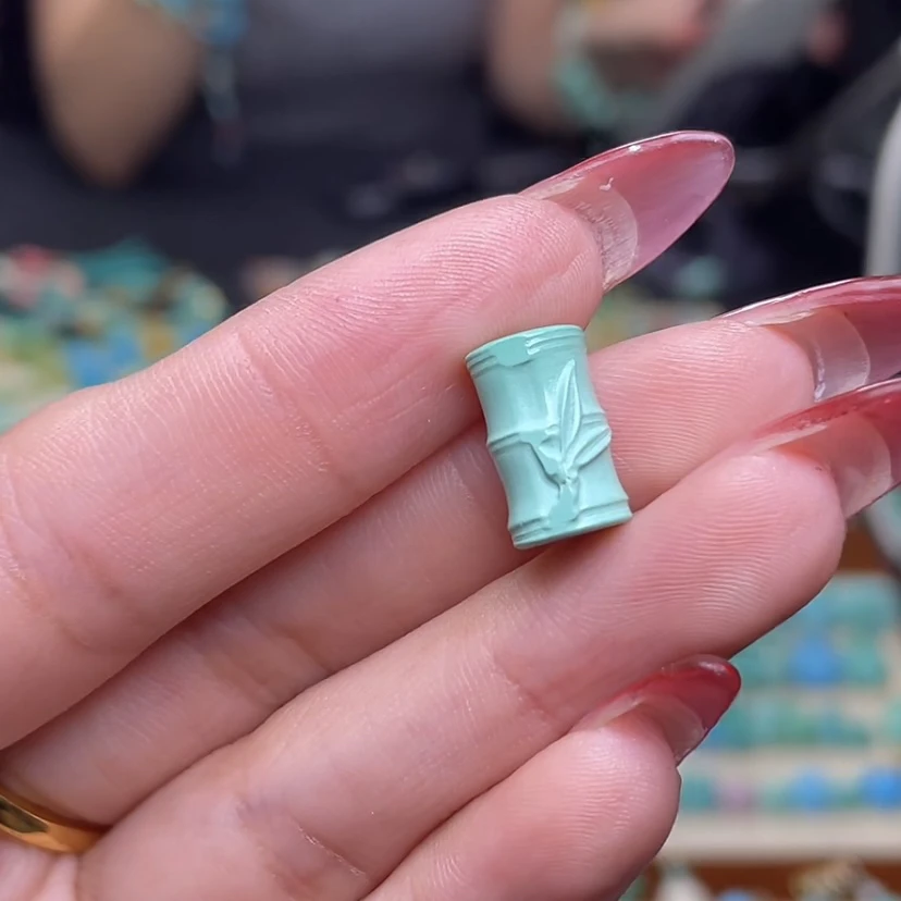 高品质湖北十堰原产地设计款时尚精致diy手串配件矿松项链女Z63