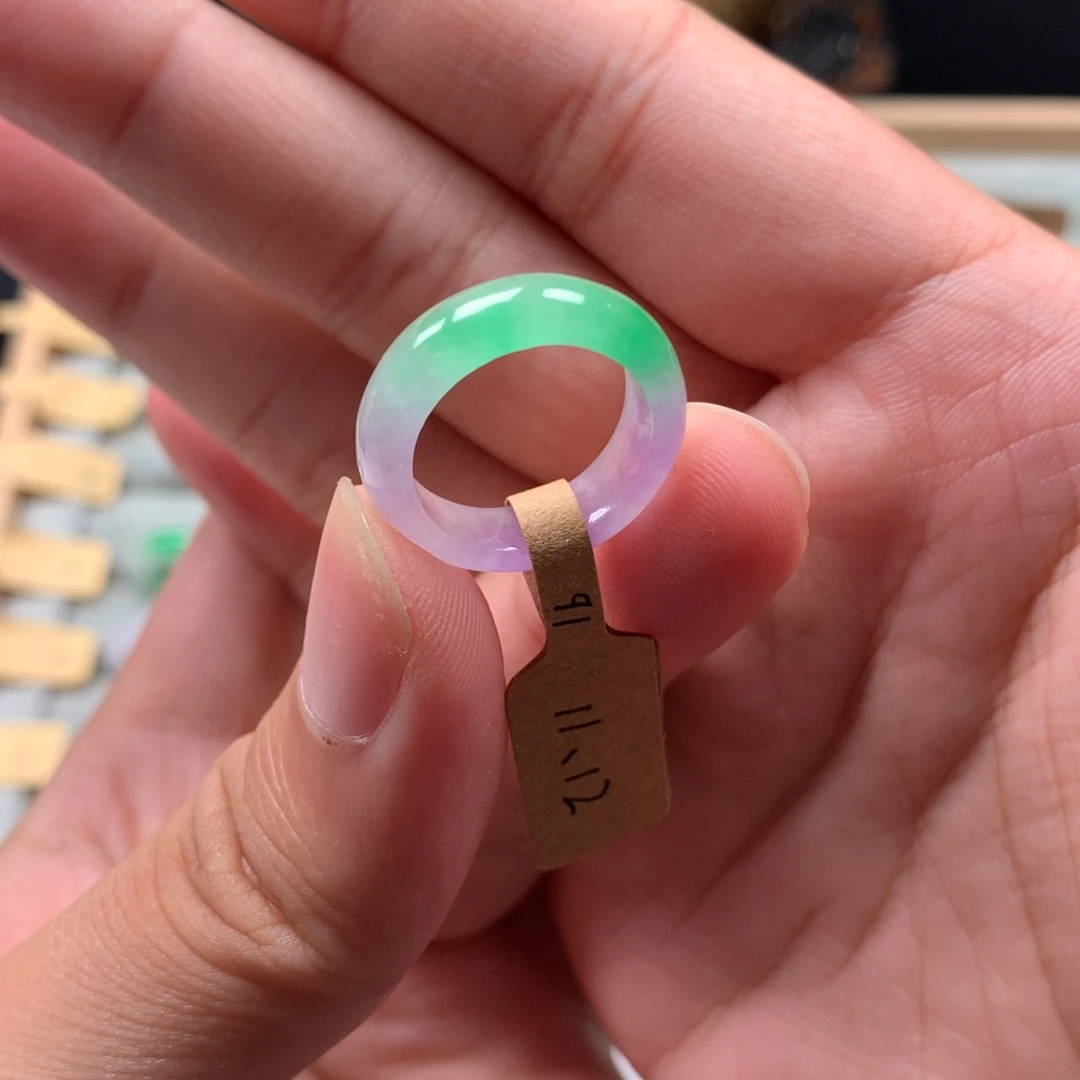 非金属无盼****?戒指戒圈圈口12