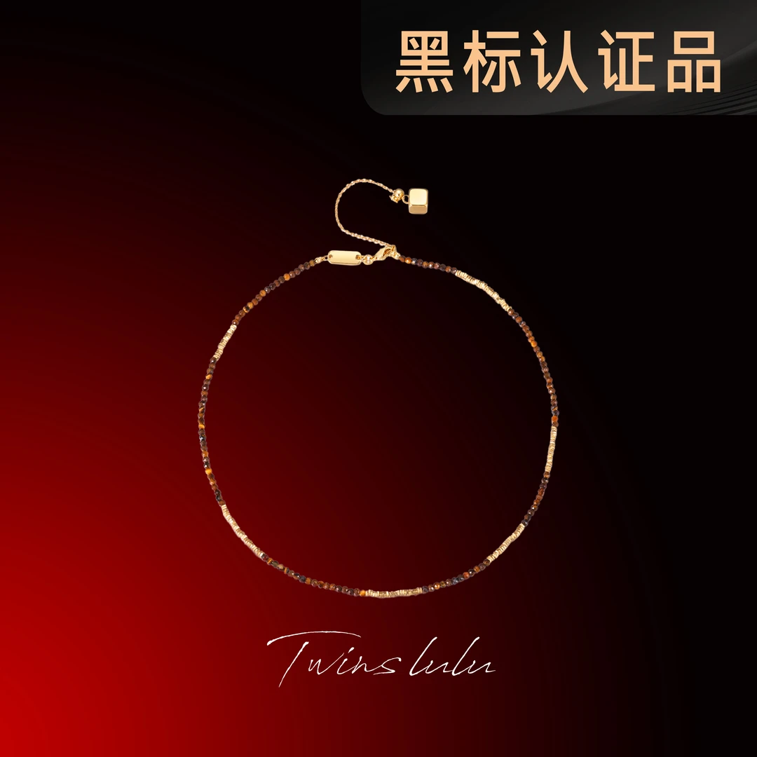 铜合金项链 TWINS LULU 镀K金 【春上新】简约碎银子项链TSJ10029