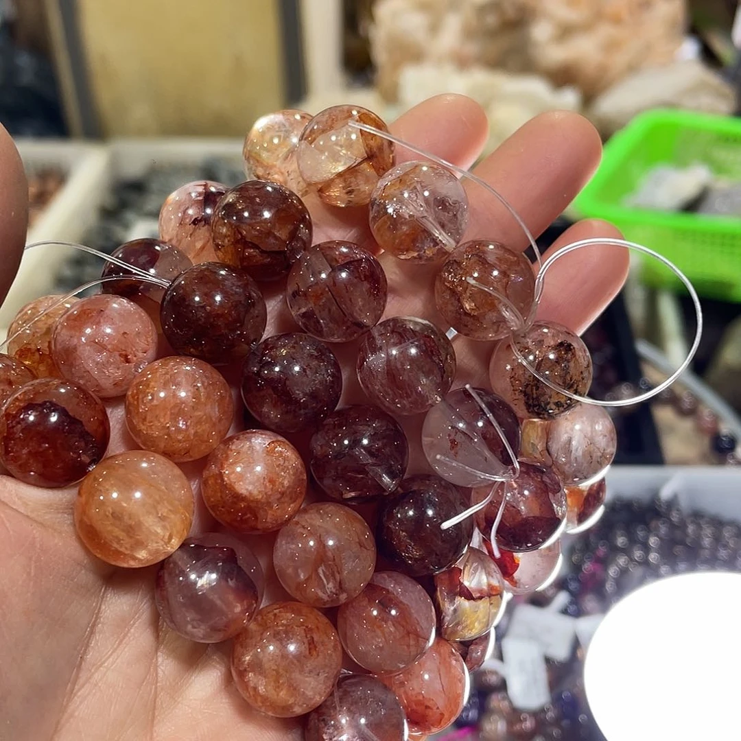 水晶手串15m m未镶嵌多样性发一条j h 229