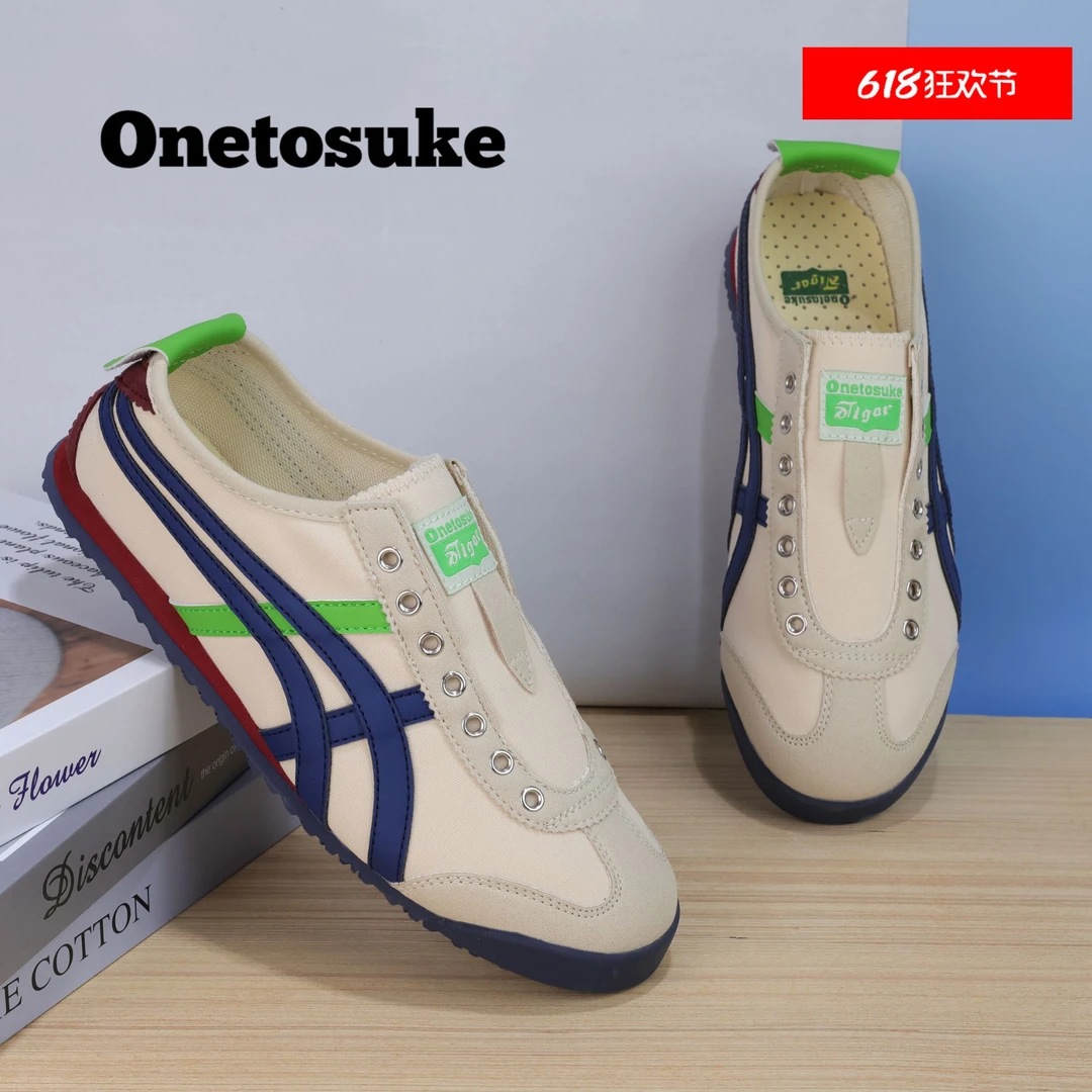 【门店】GZ夏季情侣低帮时尚百搭帆布懒人一脚蹬透气薄款阿甘鞋