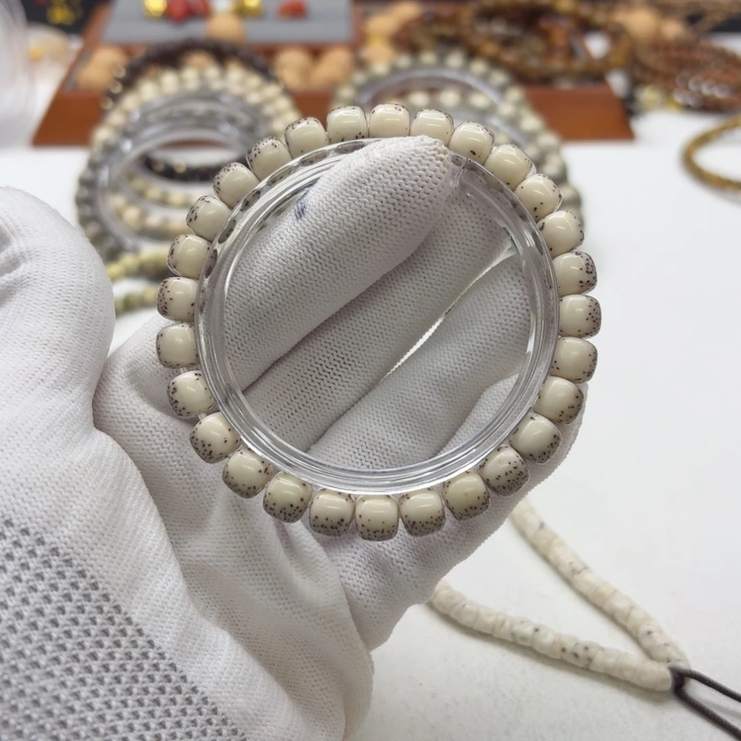 星月菩提吊坠107梵天糯冰灰背河豚8