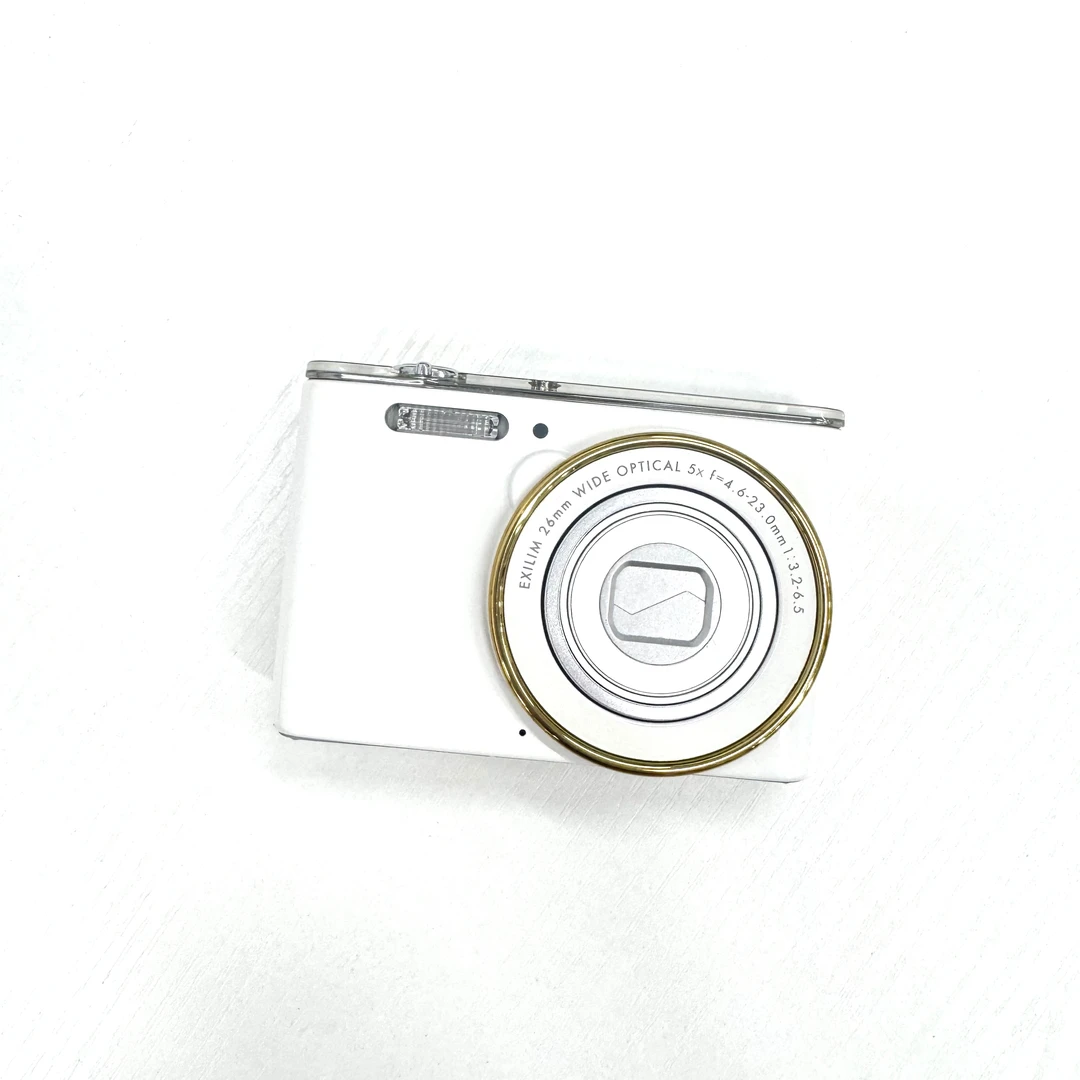 9新 Casio/卡西欧 JE10白色 1610万像素 冷白皮 不支持试用