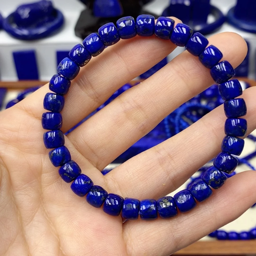 青金石手链未镶嵌