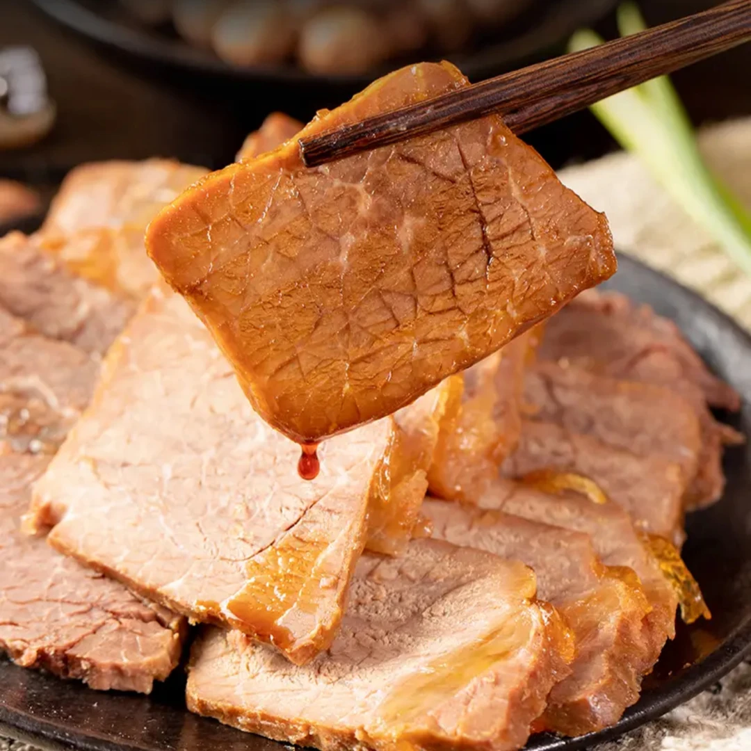 红姐熟食酱牛肉开袋即食真空包装卤牛腱子熟食小吃凉菜