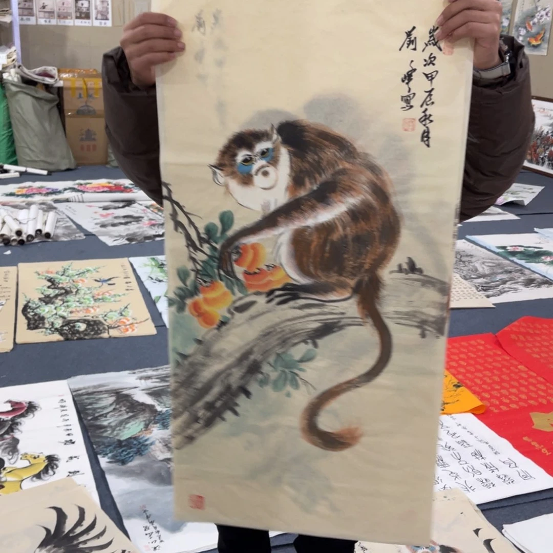 国画处理作品看好再拍哦