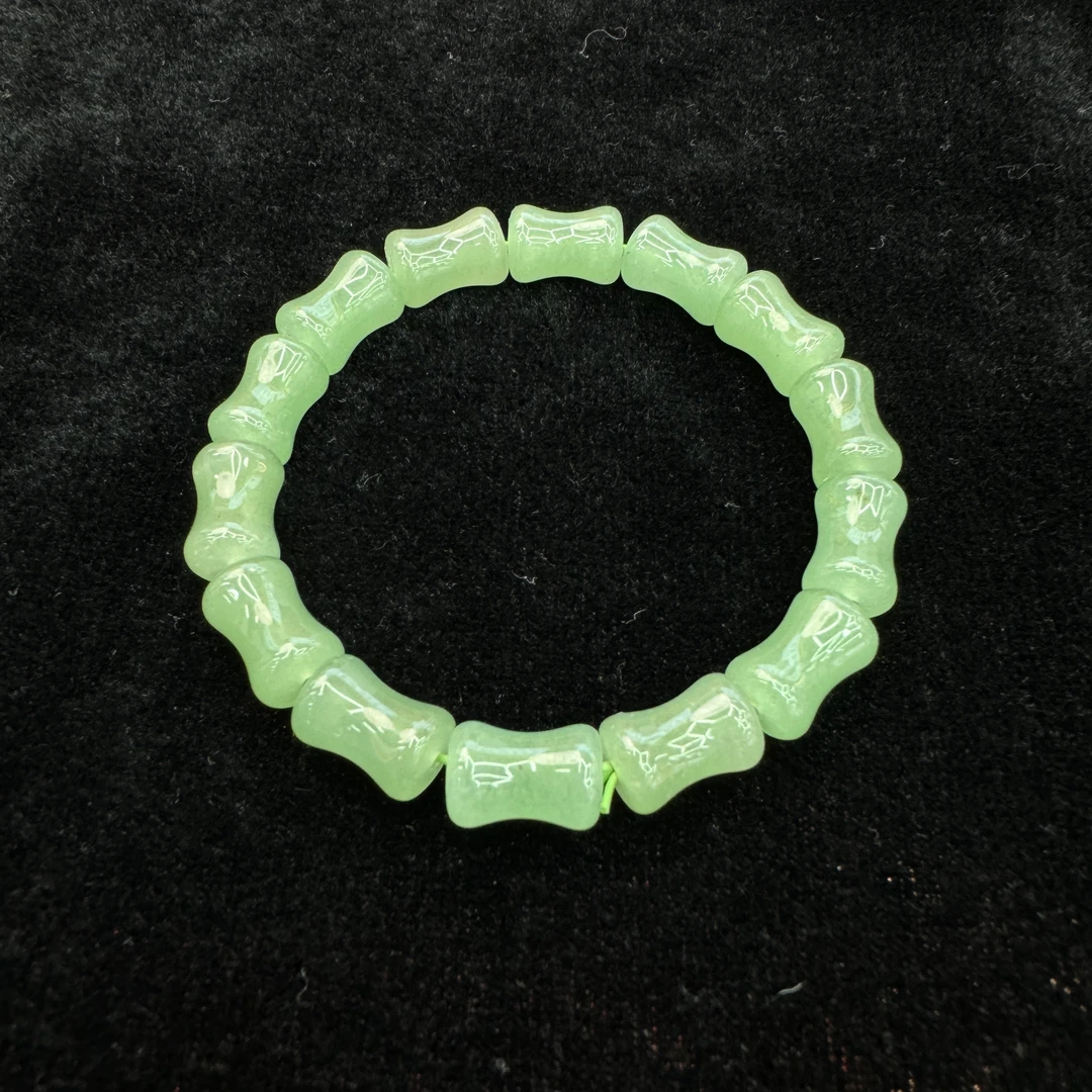 【大杨姐专属】【附证书+精美礼盒】东陵玉竹节手串时尚手串（DS23917）