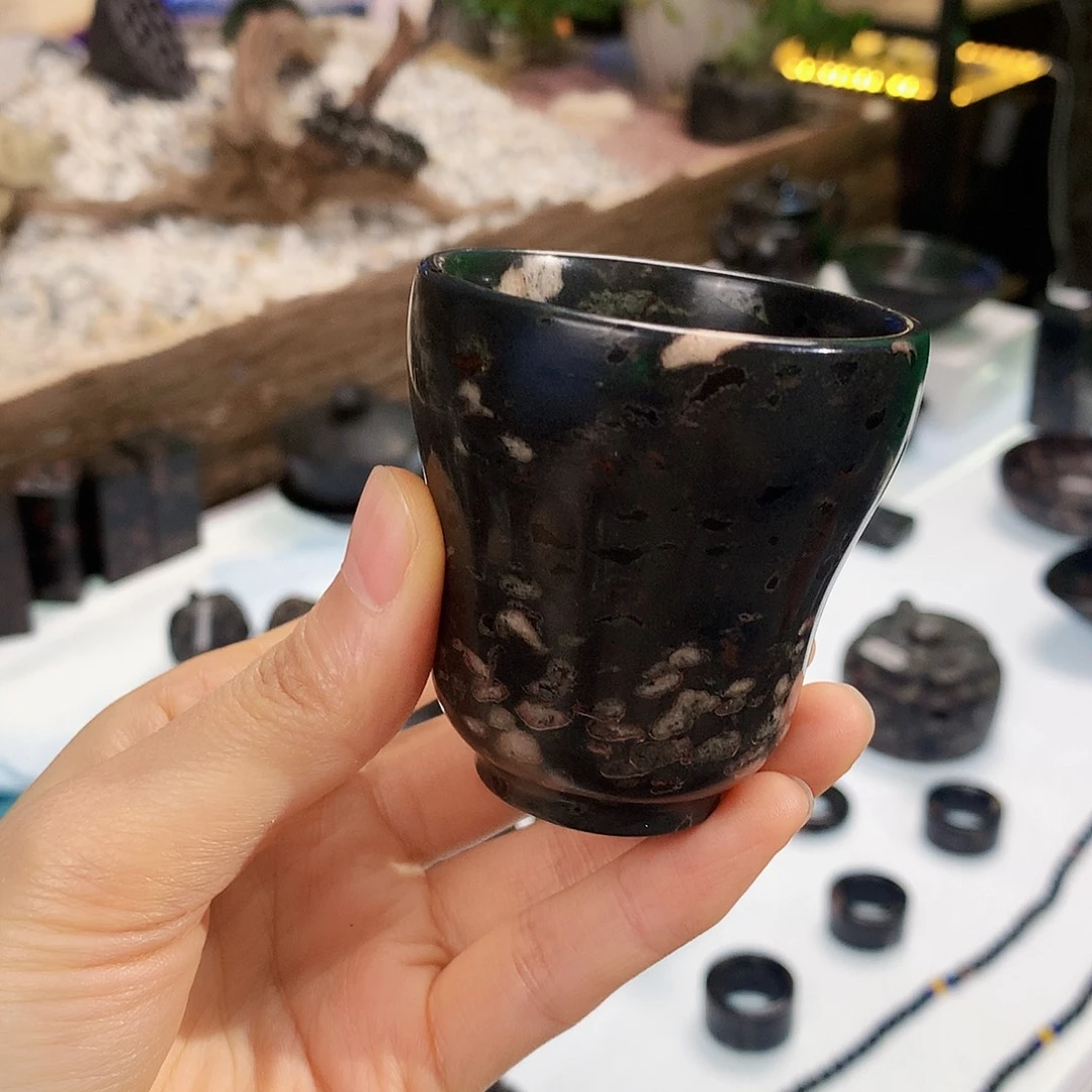 天然梅花玉石 一物一拍