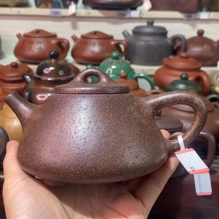 茶壶紫砂微瑕处理一把