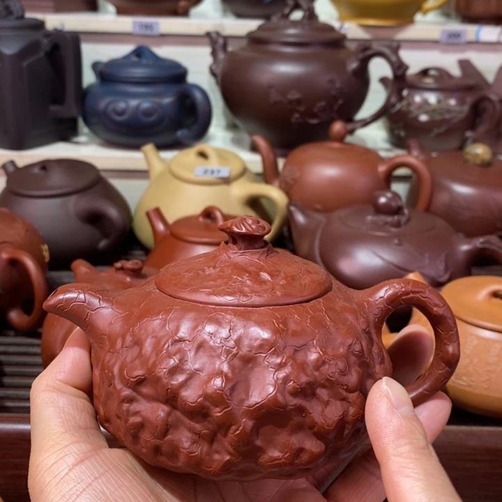 茶壶紫砂微瑕处理一把