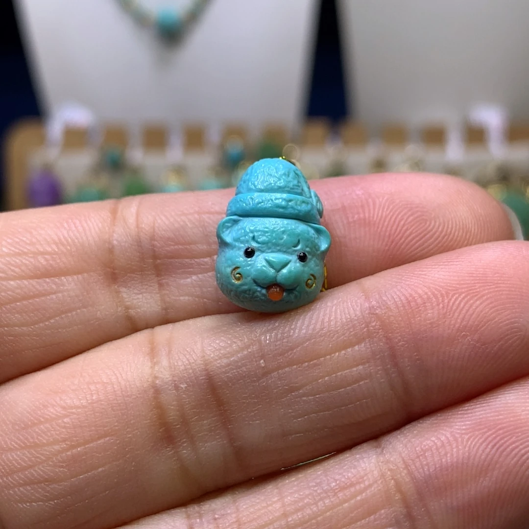 绿松石未镶嵌配饰