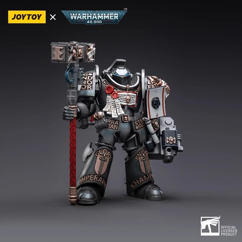JOYTOY/暗源战锤1:18灰骑士兄弟会终结者小队维博瓦 手办模型兵人