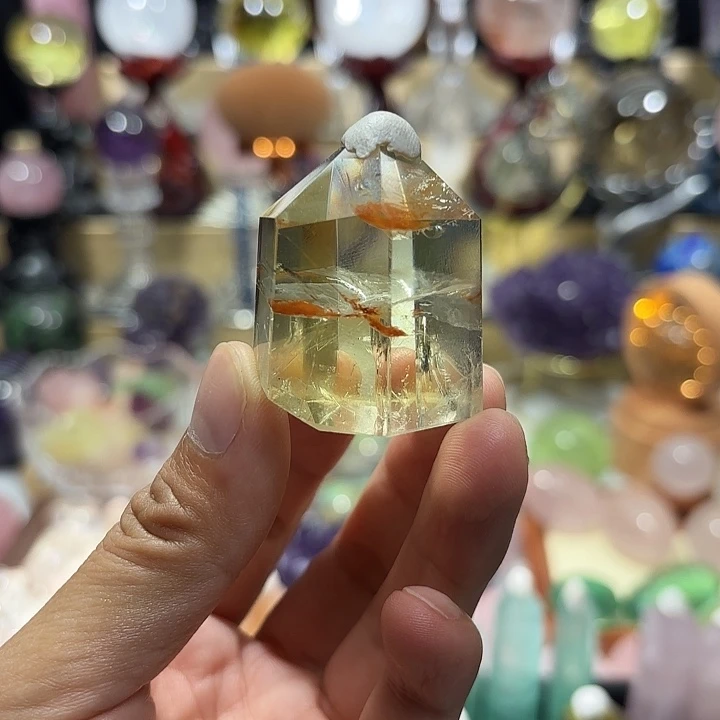 未镶嵌水晶珠宝半成品