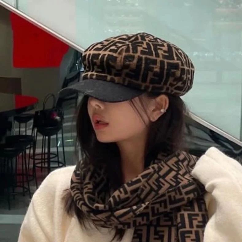 未使用 FENDI/芬迪 闲置/Fendi/芬迪/八角帽/L码/Xspr4415