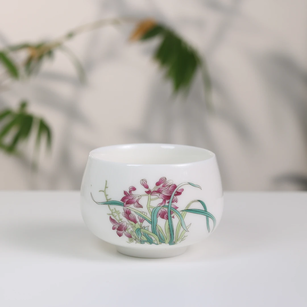 景德镇陶瓷主人杯（花型随机）