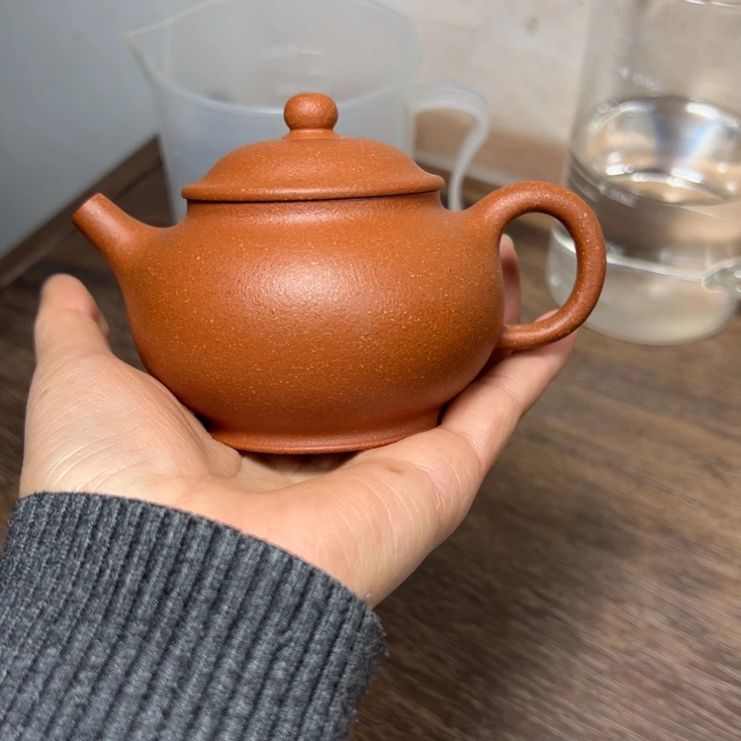 段泥茶壶从****?红降坡掇只170cc